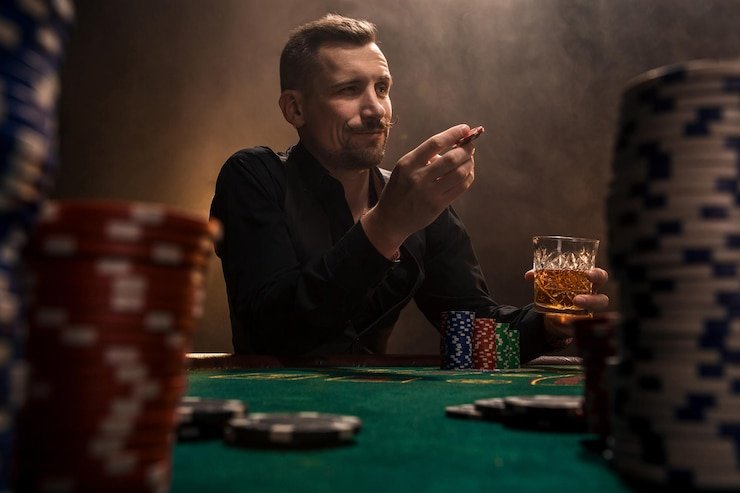 Live Ceme table with dealer and multi-camera setup on togel 56